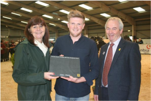 James Evans, Welsh Dairy Farmer of the Year KLF Insurance