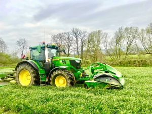 John Deere Tractor & Silaging Equipment