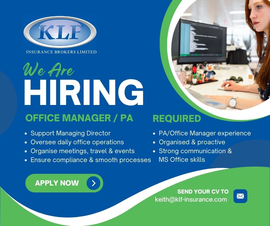 We are hiring an office manager / PA
